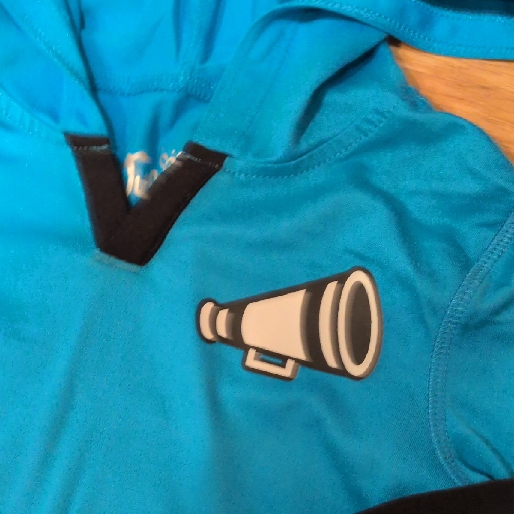 Justice Blue Cheer Hoodie Legging Set - Picture 4 of 8